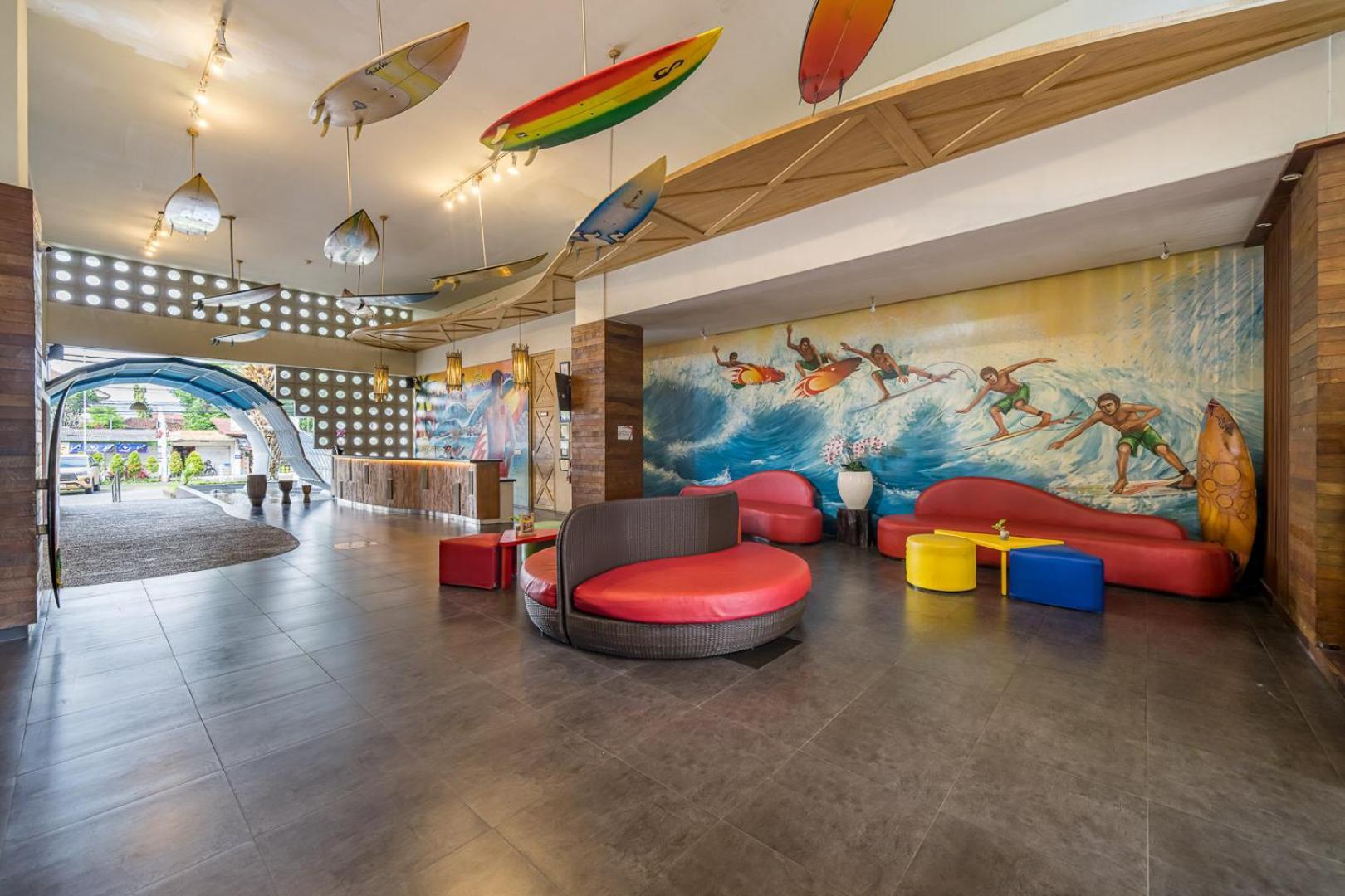 Bliss Surfer Hotel By Tritama Hospitality Legian  Ngoại thất bức ảnh